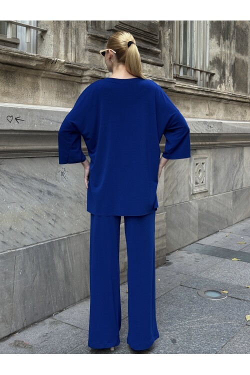 V233 Lacivert İki İplik Takım