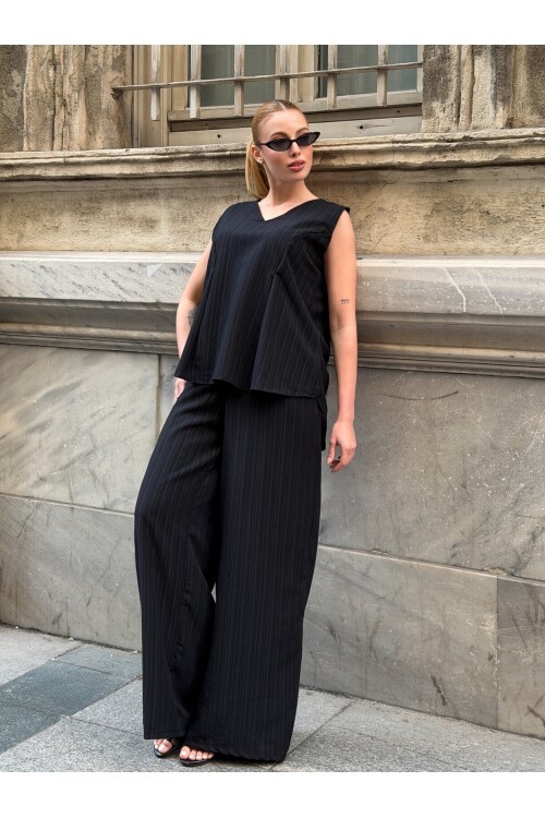 V433 Siyah Sıfır Kol Tarak Boşluğu Takım