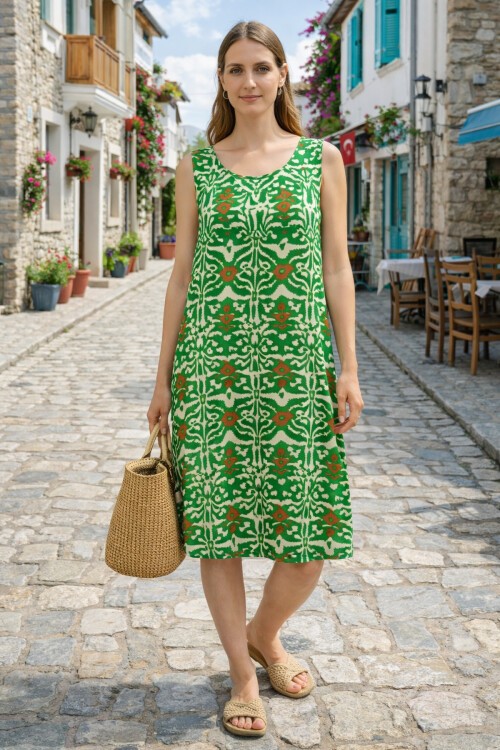 V8 Askılı Ekonomik Grup Elbise