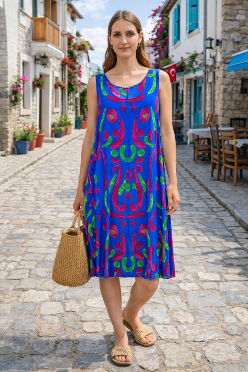 V8 Askılı Ekonomik Grup Elbise