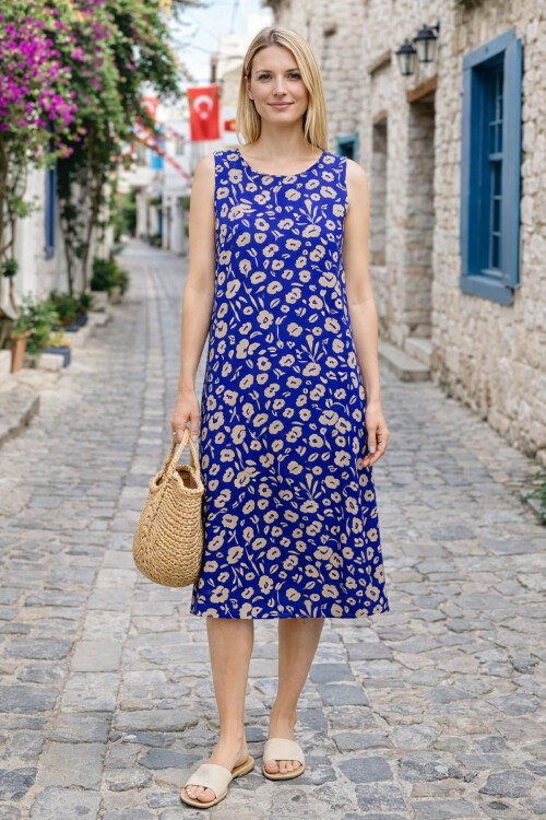 V9 Askılı Ekonomik Model Elbise