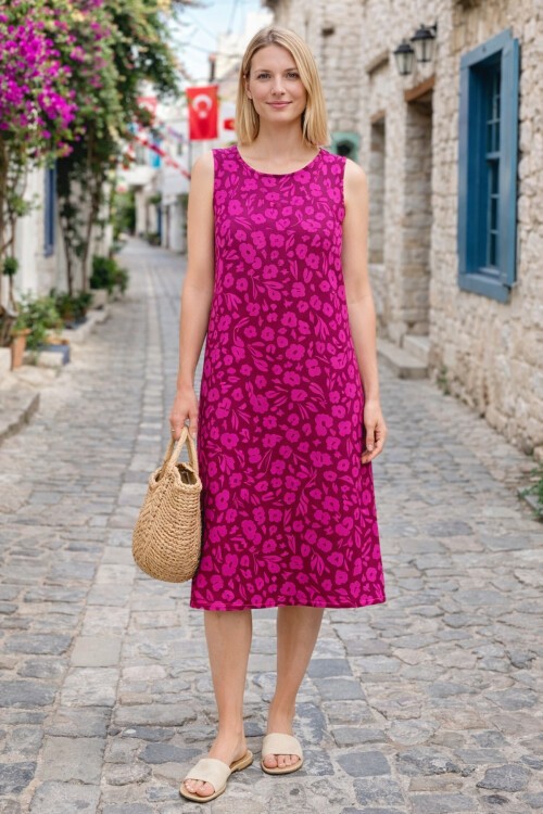 V9 Askılı Ekonomik Model Elbise