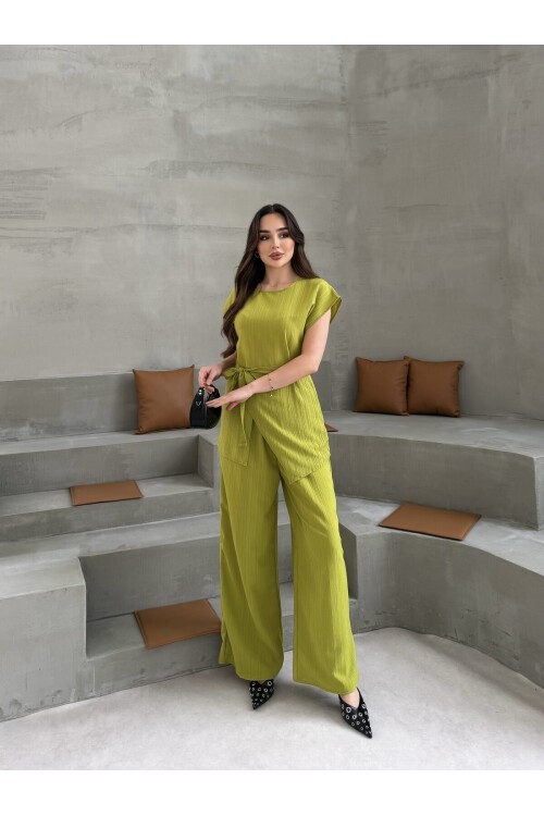 V232 Yeşil Yarım Kol Tarak Boşluğu Takım