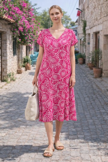 T-80 Kısa Kol Ekonomik Elbise