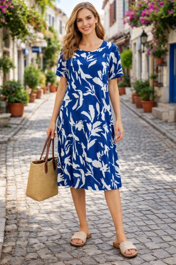 V3 Kısa Kol Ekonomik Elbise