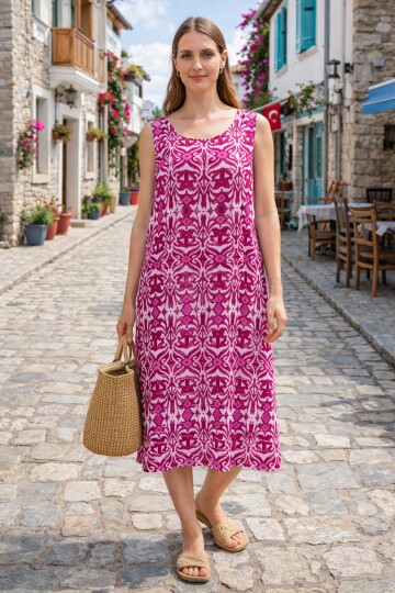 V8 Askılı Ekonomik Grup Elbise